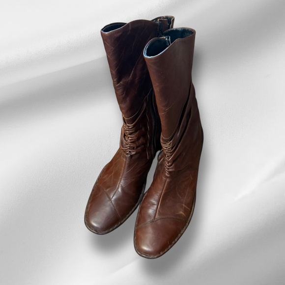 Josef‎ Seibel Mid Brown Leather Boots